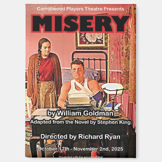 Misery Poster Magnet