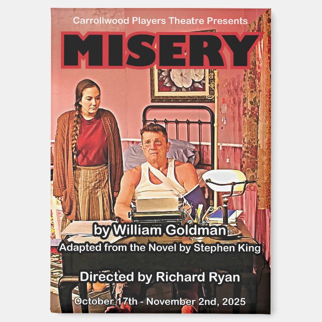Misery Poster Magnet (Front)