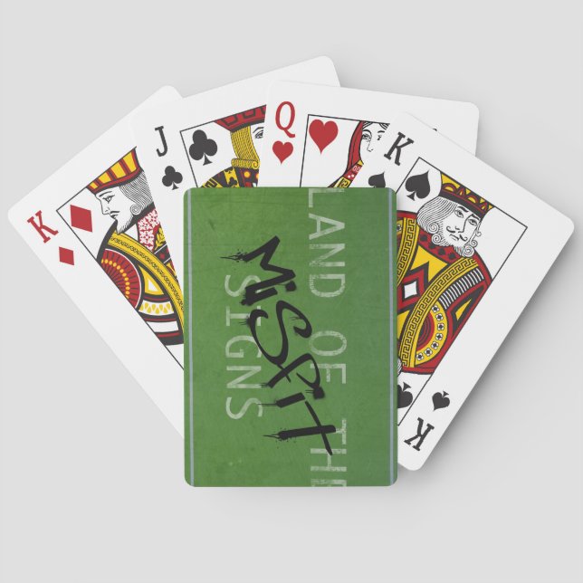 Misfit Playing Cards (Back)
