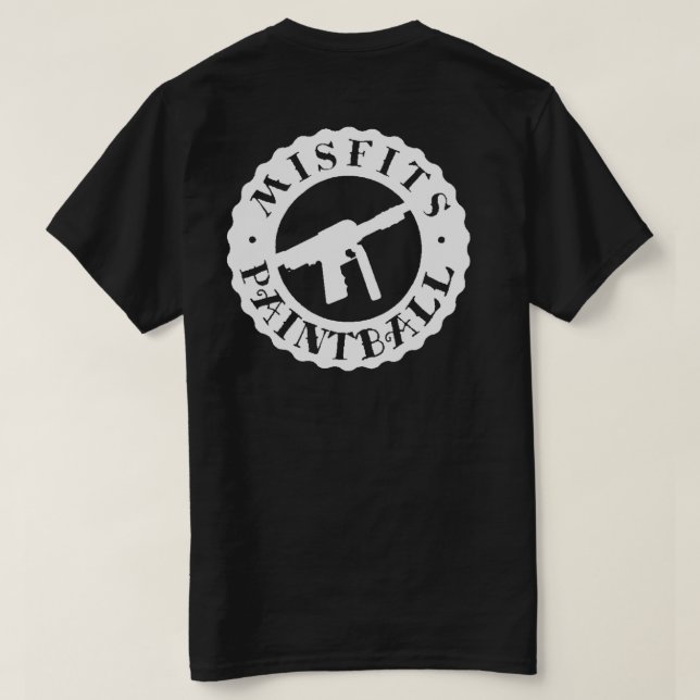 MISFITS PAINTBALL T-Shirt (Design Back)