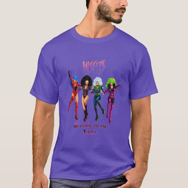 Misfits Welcome to the Jungle T-shirt (Front)