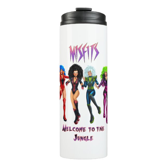 Misfits - Welcome to the Jungle Thermal Tumbler (Front)