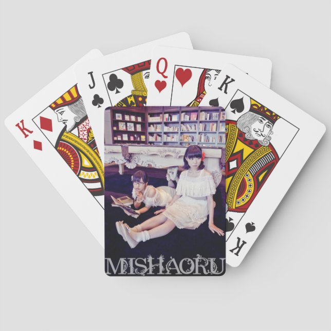 MISHAORU TRUMP PLAYING CARDS (Back)