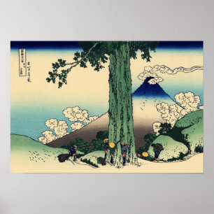 Mishima Pass in Kai Province Poster