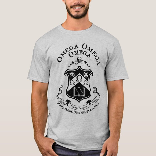 Miskatonic Fraternity T-shirt (Front)