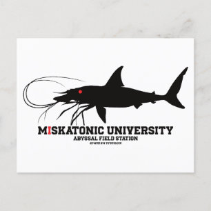 Miskatonic University — Abyssal Field Station Holiday Postcard