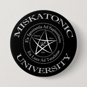 Miskatonic University Button
