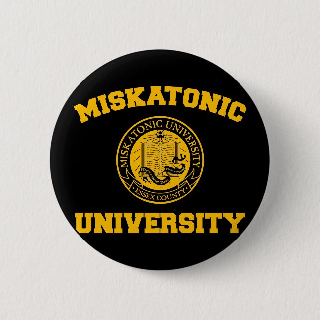 Miskatonic University Button (Front)