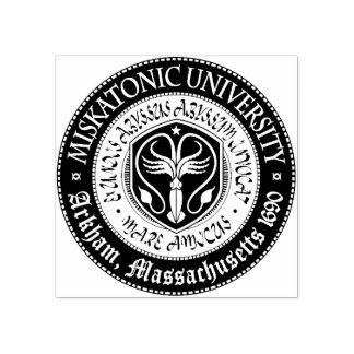Miskatonic University Great Seal - Kraken Stamp