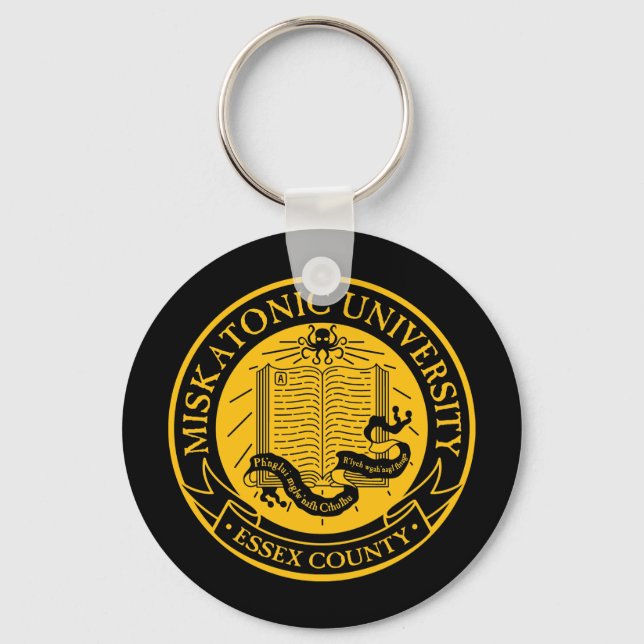 Miskatonic University Key Ring (Front)