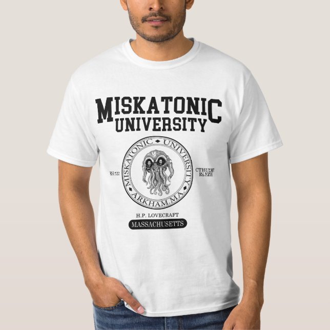 Miskatonic University T-Shirt (Front)