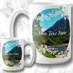 Mismaloya Boats on The River 0350 Coffee Mug