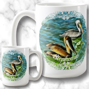 Mismaloya Pelicans 0329 Coffee Mug