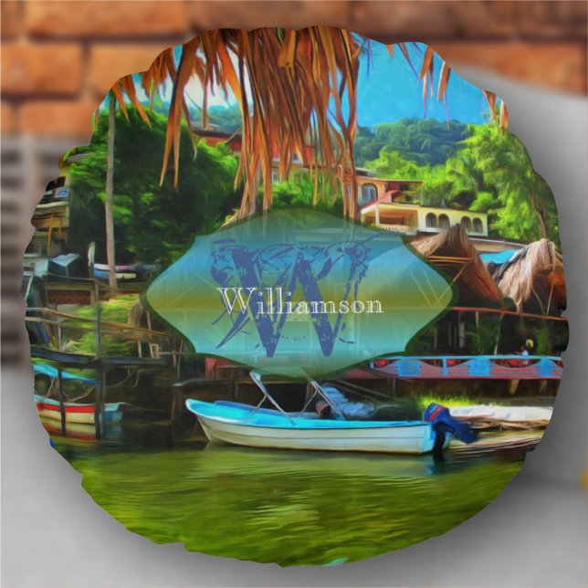 Mismaloya River 0331 Round Cushion (Creator Uploaded)