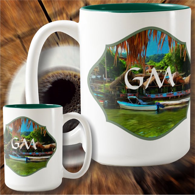 Mismaloya River 0331 Two-Tone Coffee Mug (Creator Uploaded)