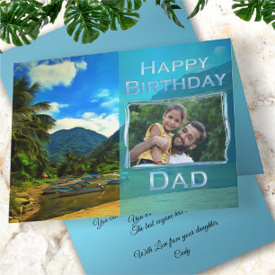 Mismaloya River Birthday Dad 0344 Card