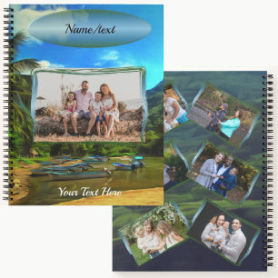 Mismaloya River Fishing Boats 0344 Notebook