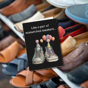 Mismatched Sole-Mates: A Perfect Birthday Card