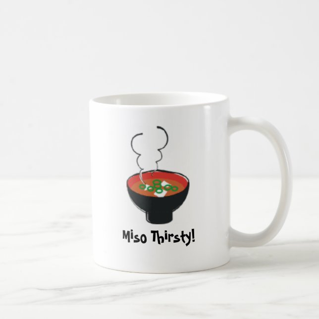 miso2, miso2, Miso Thirsty!, Miso Thirsty! Coffee Mug (Right)