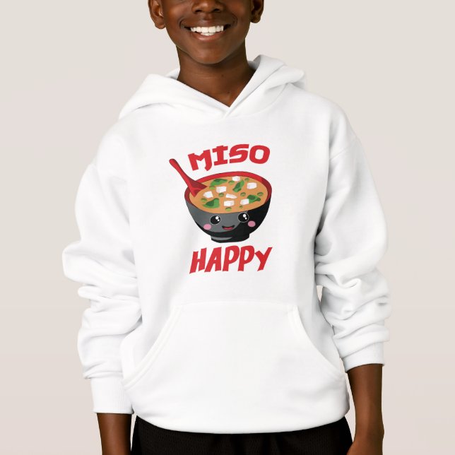Miso Happy Funny Food Kawaii (Front)