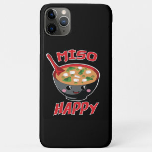 Miso Happy Funny Food Kawaii iPhone 11 Pro Max Case