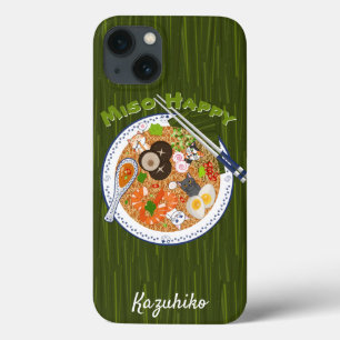 Miso Happy - Kawaii Ramen Cats  iPhone 13 Case