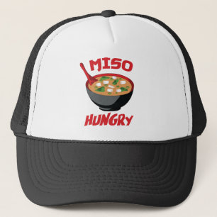 Miso Hungry Funny Food Kawaii Trucker Hat