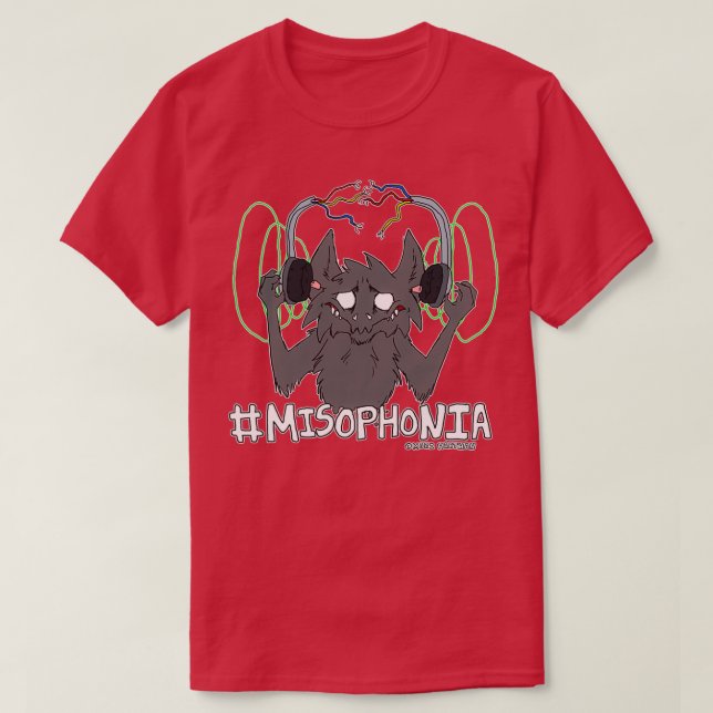 Misophonia T-Shirt (Design Front)