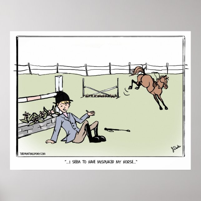 Misplaced My Horse Poster (Front)
