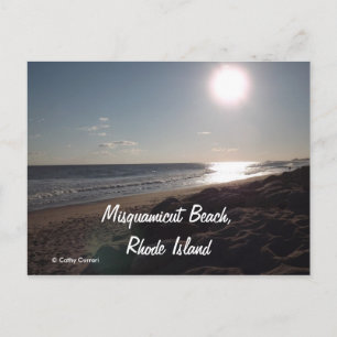 Misquamicut Beach Rhode Island Postcard