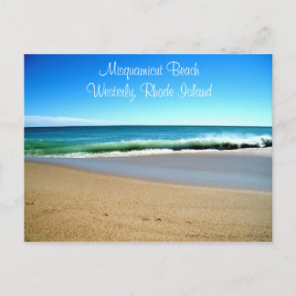 Misquamicut Beach RI Postcard