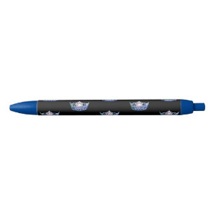 Miss America Blue Crown Custom Ink Pen