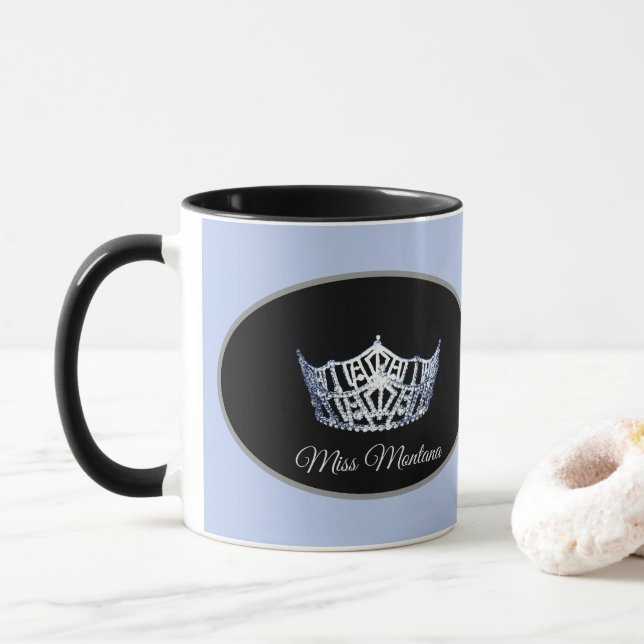 Miss America Crown Mug (With Donut)