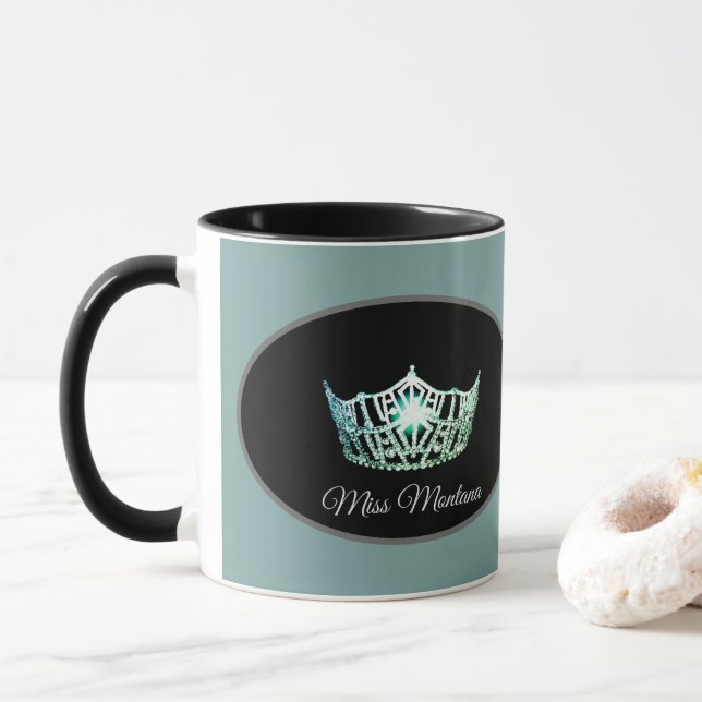 Miss America Crown Mug (With Donut)