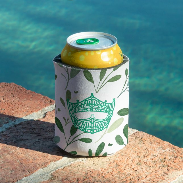 Miss America Crown Personalised Can Cooler (In Situ Pool)
