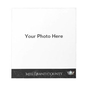 Miss America Flourish Silver Crown Autograph Pad