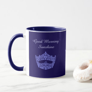 Miss America Good Morning Sunshine Crown Mug