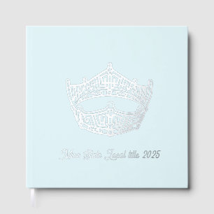 Miss America Pageant Crown Foil Scrapbook Foil Guest Book