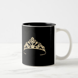 Miss America Rodeo style Gold Pageant Crown  Mug