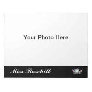 Miss America Silver Crown Autograph Pad