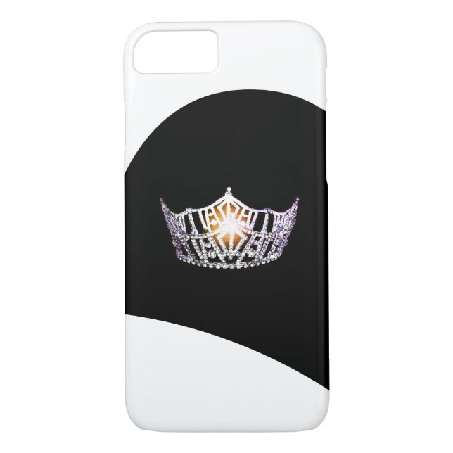 Miss America Silver Crown Phone Cases (Back)