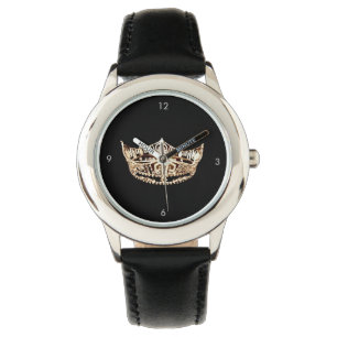 Miss America style Crown Black Watch