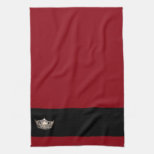 Miss America style Crown Kitchen Towel