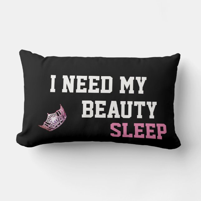 Miss America style Crown Pillow (Front)