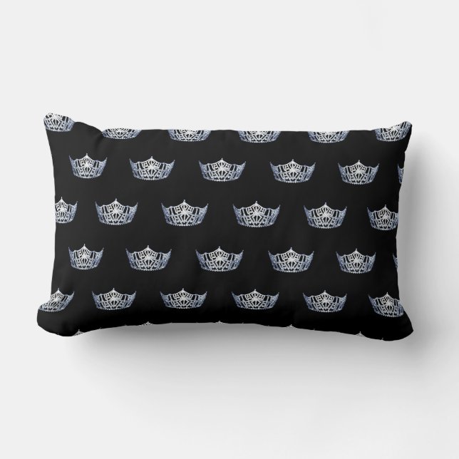 Miss America Style Crown Pillow (Front)