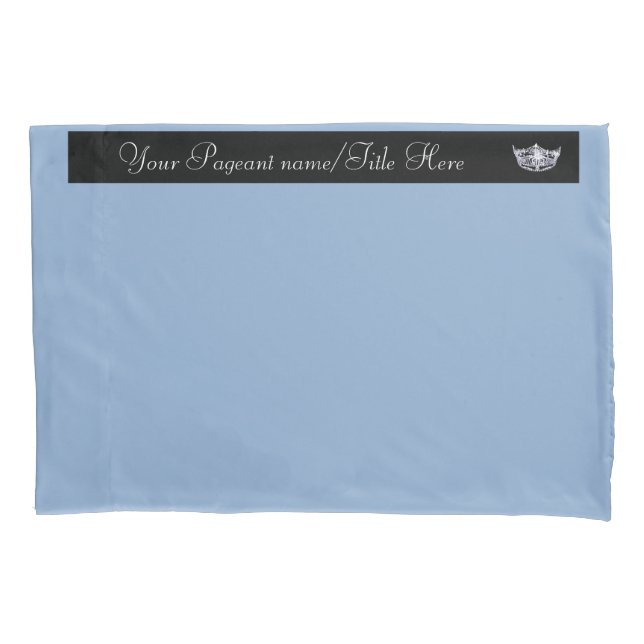 Miss America style Crown Pillow Case (Front)