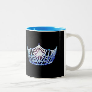 Miss America style Pageant Crown  Mug