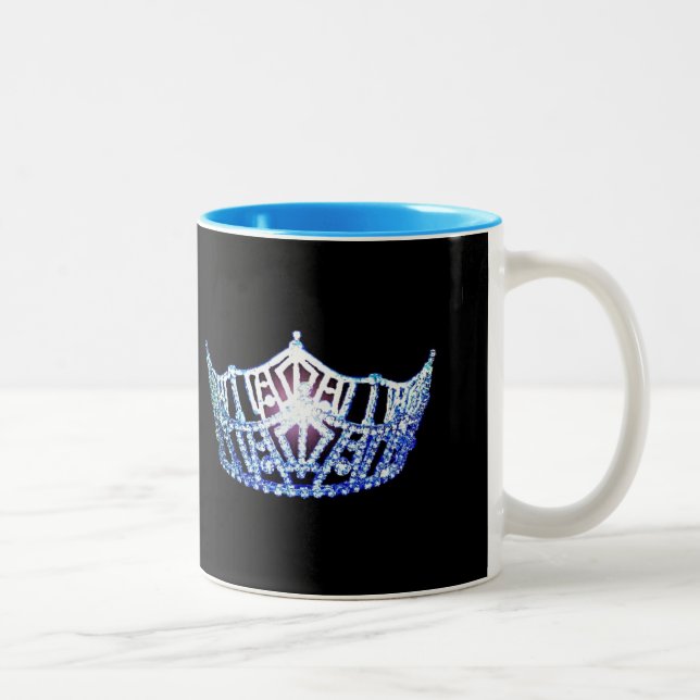 Miss America style Pageant Crown  Mug (Right)