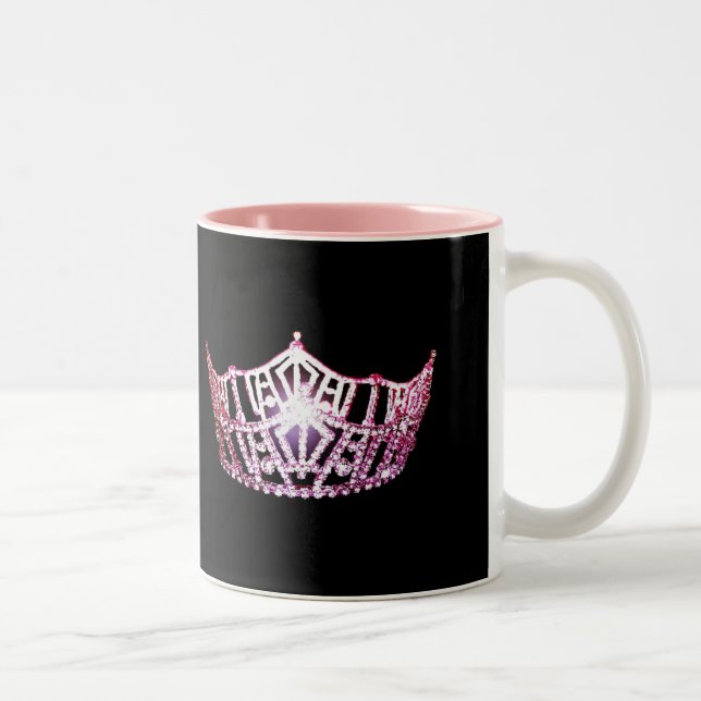Miss America style Pageant Crown  Mug (Right)