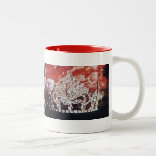 Miss America style Pageant Crown  Mug (Right)
